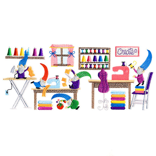 Craft Room Gnome Border