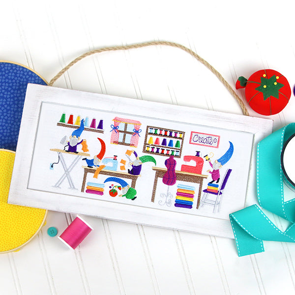 Craft Room Gnome Border