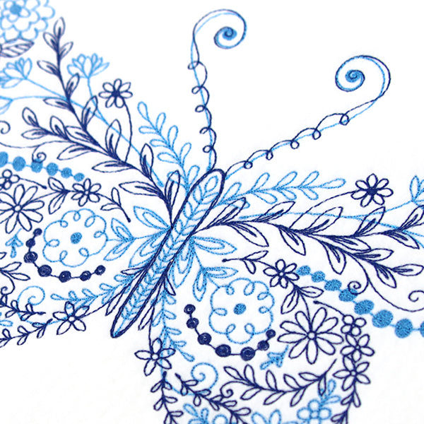 Flourishing Doodles Butterfly