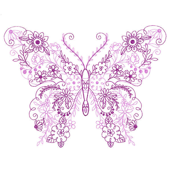 Blooming Doodles Butterfly