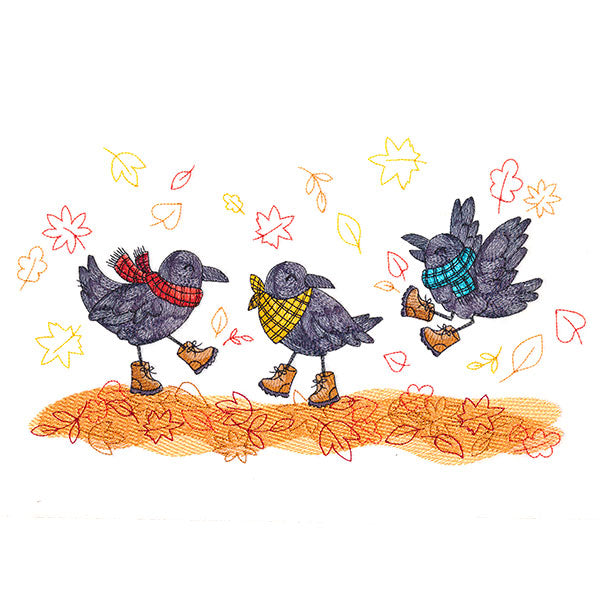 Fall Fun Crows