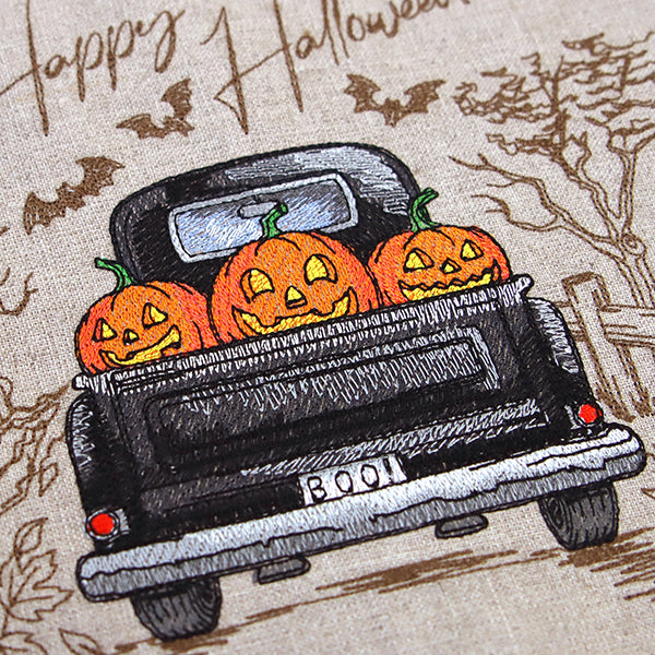 Halloween Retro Truck Medley