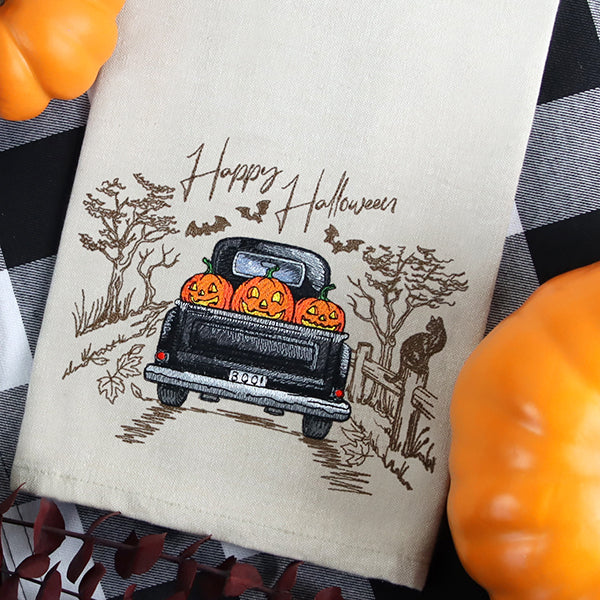 Halloween Retro Truck Medley