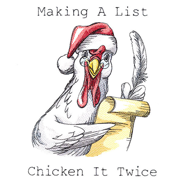 Making A List Chicken It Twice