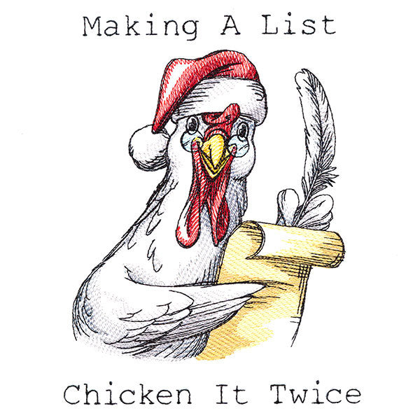 Making A List Chicken It Twice