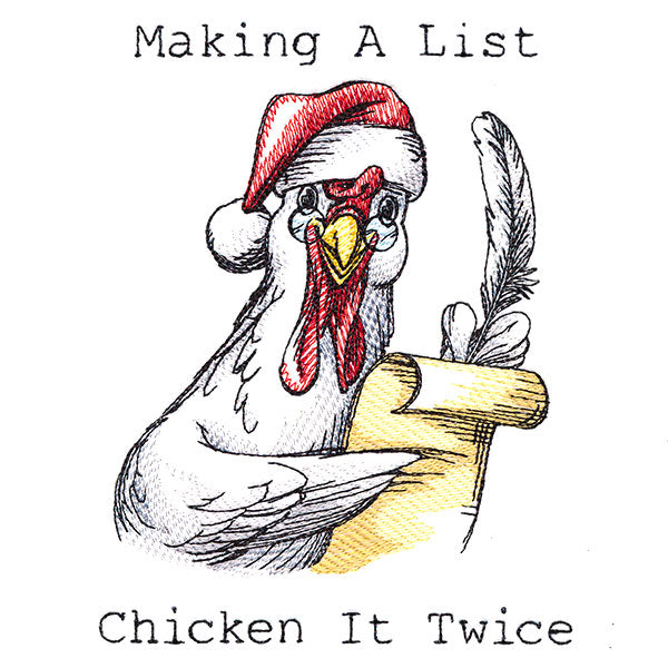 Making A List Chicken It Twice