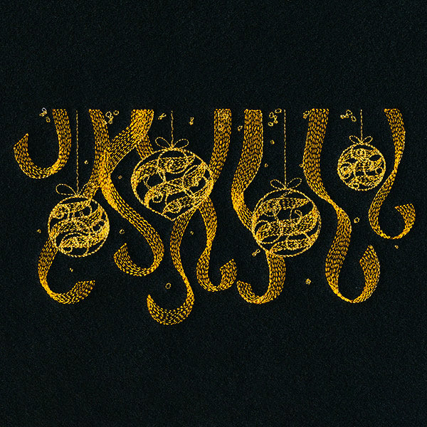 Festive Ornament Border