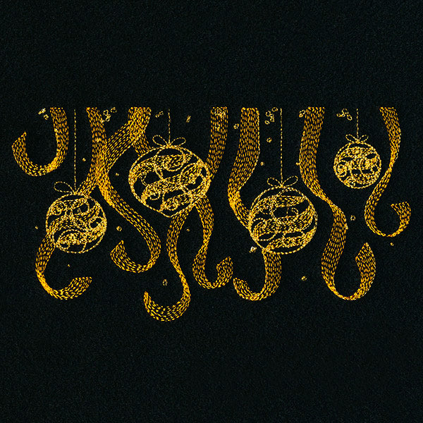 Festive Ornament Border