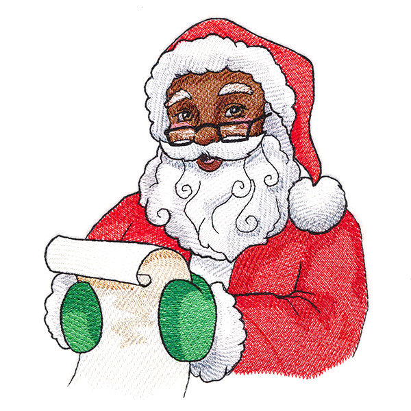 Checking His List Santa