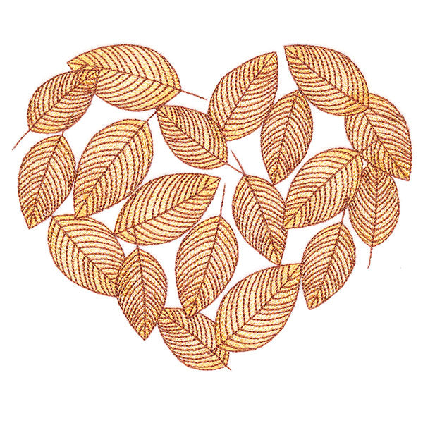 Fall into Leaves Heart