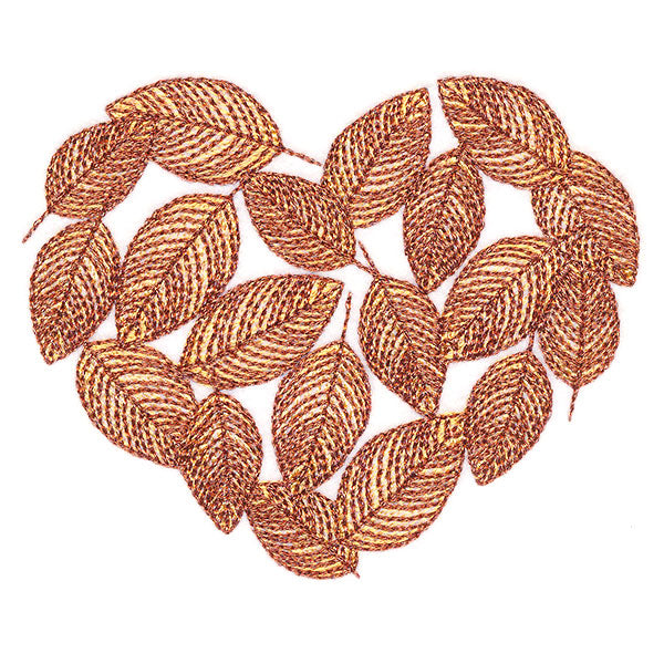 Fall into Leaves Heart
