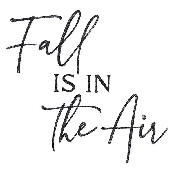 Fall Is In The Air