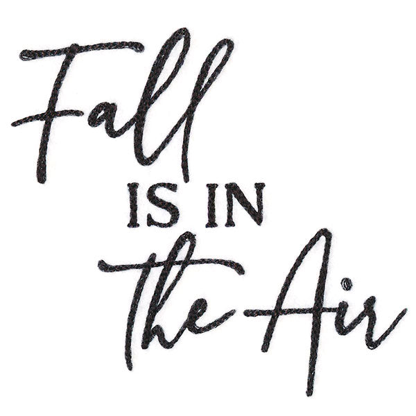 Fall Is In The Air