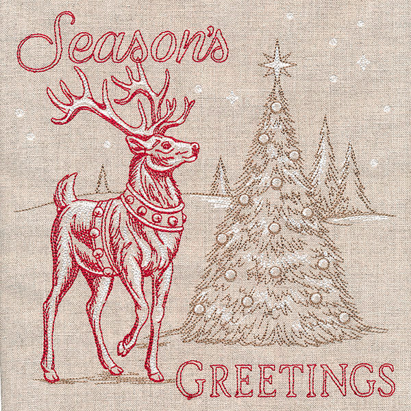 Season's Greetings Reindeer Medley