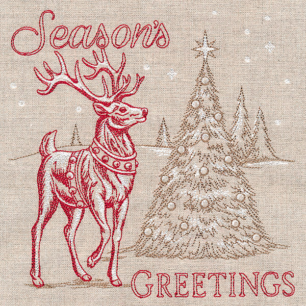 Season's Greetings Reindeer Medley