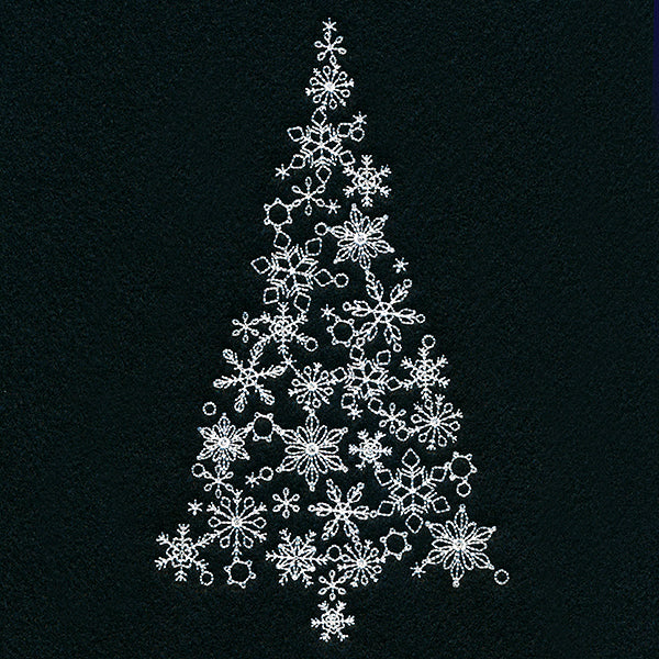 Festive Flurry Christmas Tree