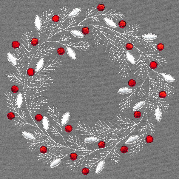 Merry and Bright Christmas Wreath
