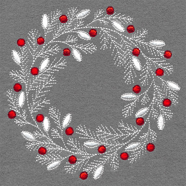 Merry and Bright Christmas Wreath