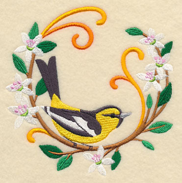 Bullock's Oriole Wreath
