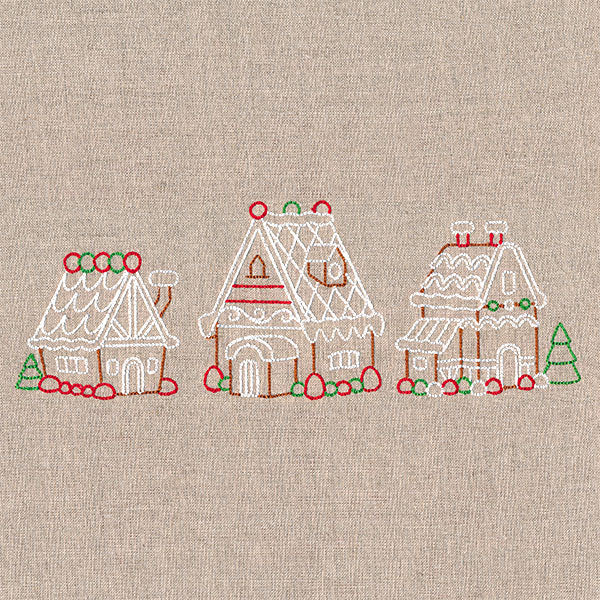 Festive Gingerbread Village