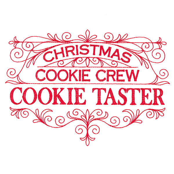 Christmas Crew Cookie Tester Sign