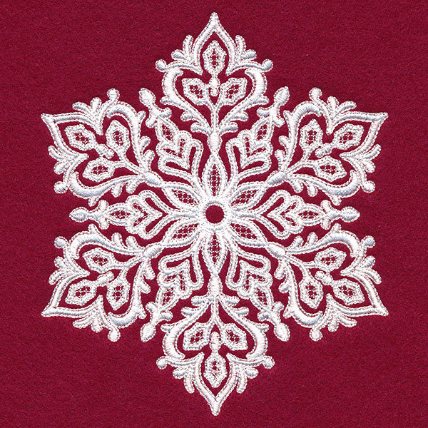 Exquisite Winter Snowflake