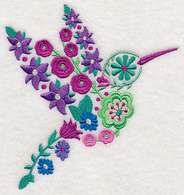 Floral Hummingbird