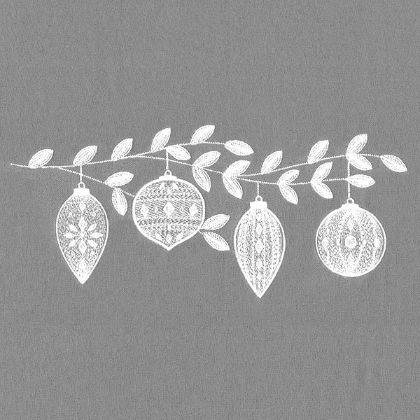 Very Merry Ornament Border