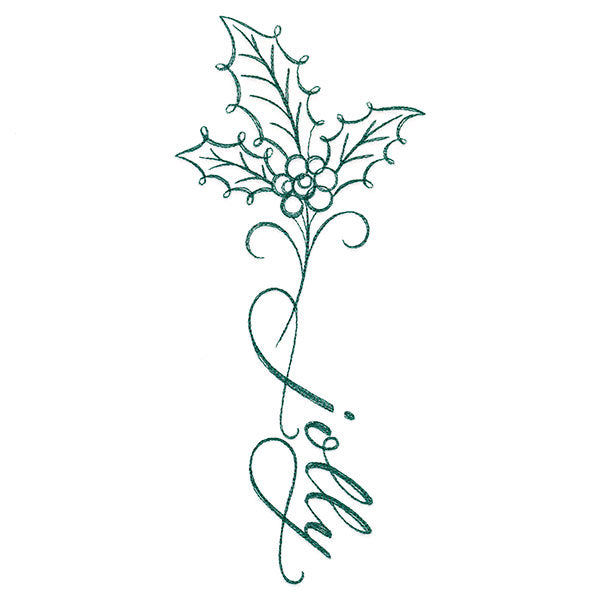 Festive Flourishes Calligraphy - Jolly