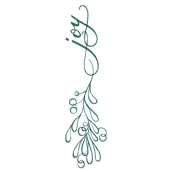 Festive Flourishes Calligraphy - Joy