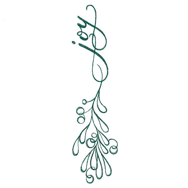 Festive Flourishes Calligraphy - Joy