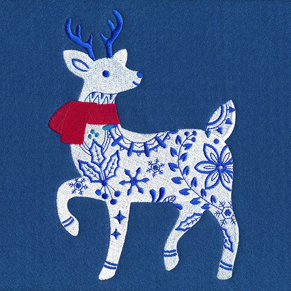 Wintertide Deer