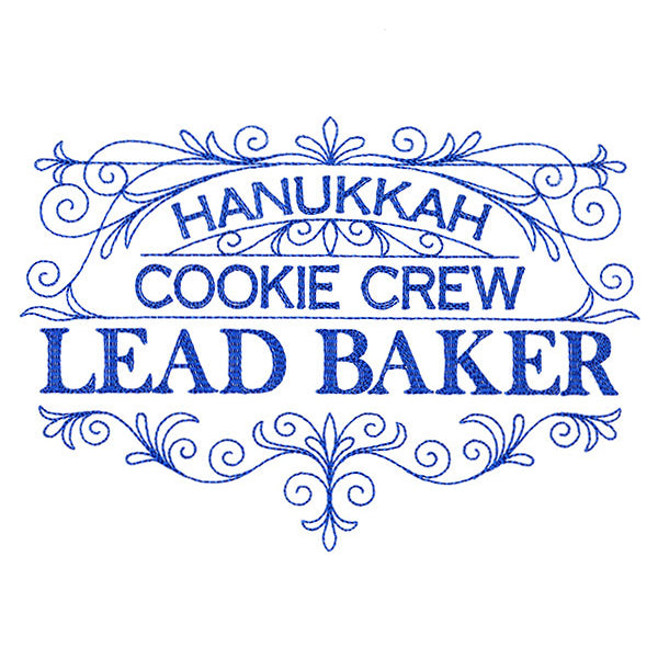 Hanukkah Crew Lead Baker Sign