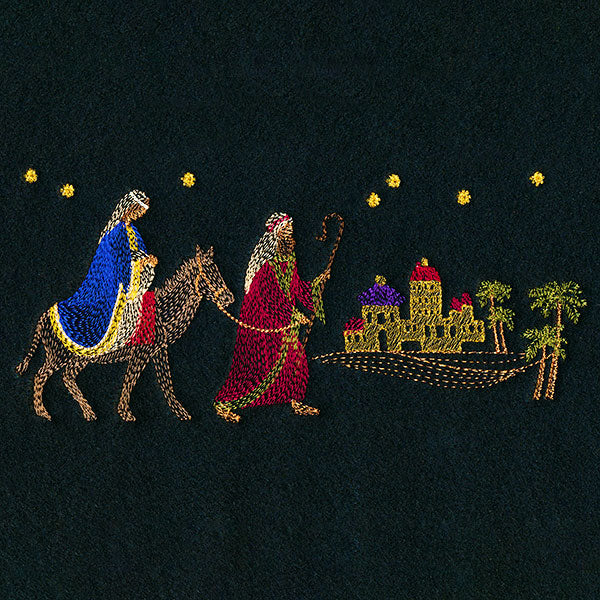 Toward Bethlehem Scene