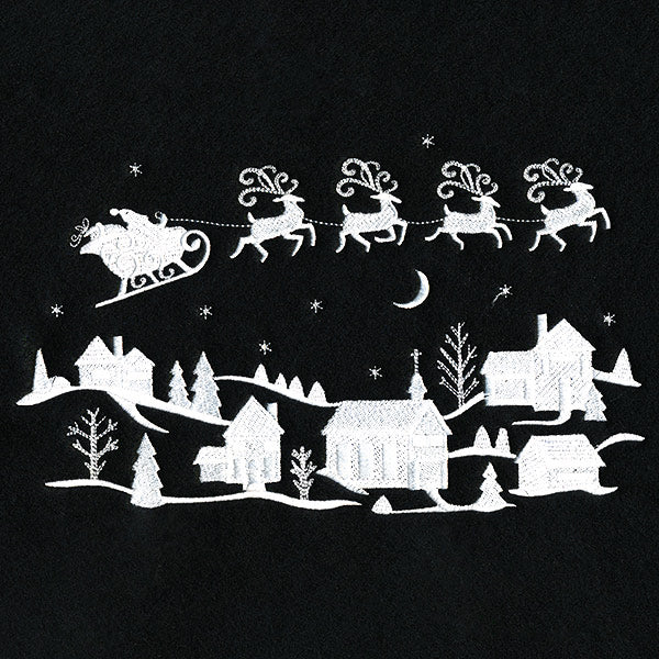 Starry Christmas Village