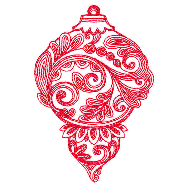 Very Merry Swirls - Ornament