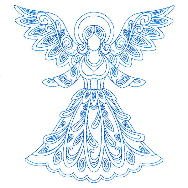 Very Merry Swirls - Angel