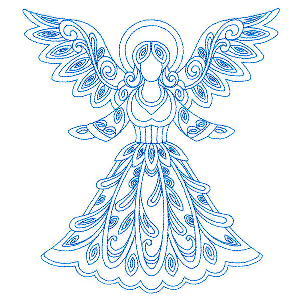 Very Merry Swirls - Angel