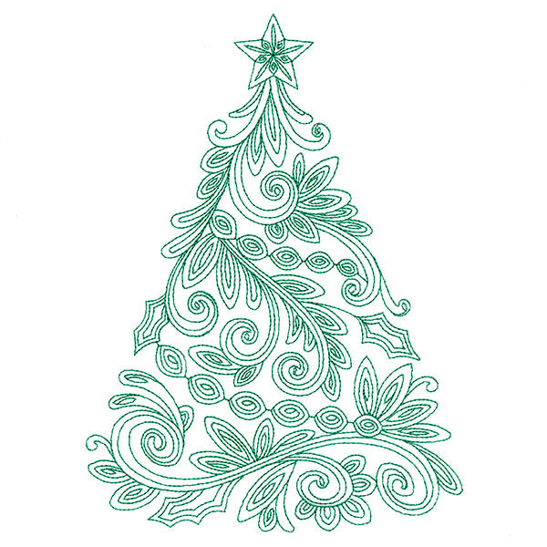 Very Merry Swirls - Tree