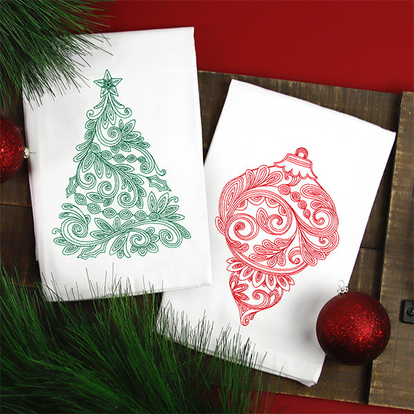 Very Merry Swirls - Tree