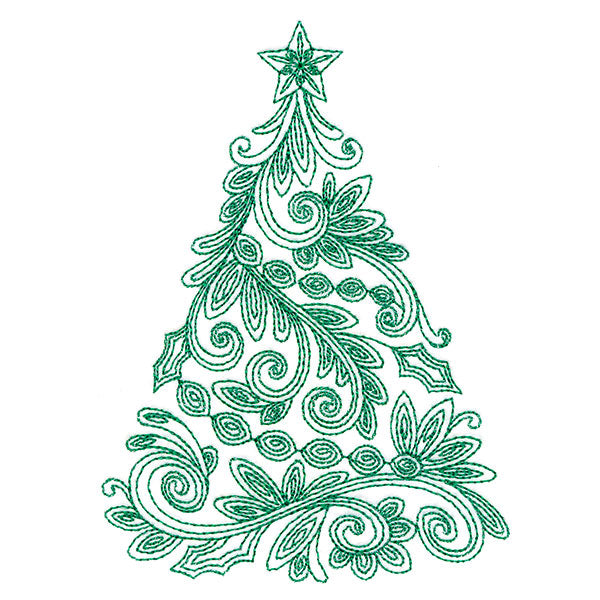 Very Merry Swirls - Tree