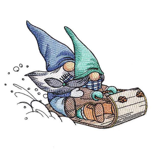 Sledding Adventure Gnomes