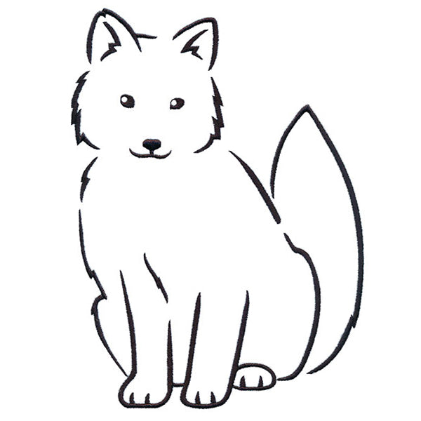 Curious Winter Fox