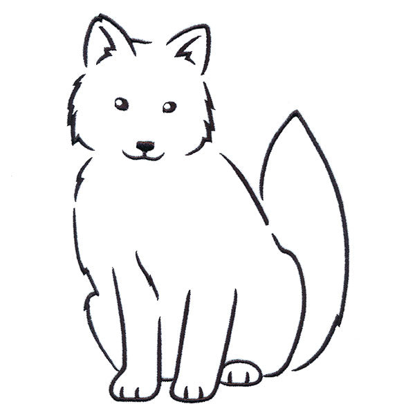 Curious Winter Fox