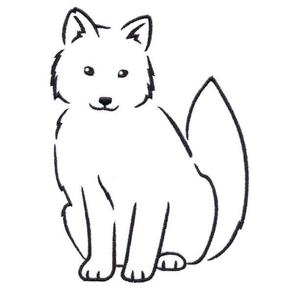 Curious Winter Fox