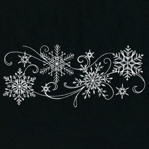 Frosty Winter Border