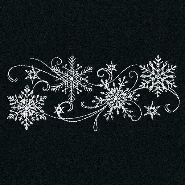 Frosty Winter Border