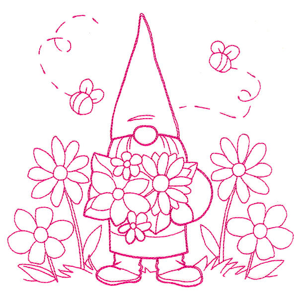 Gnome Through the Seasons - May