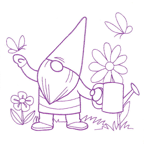 Gnome Through the Seasons - June