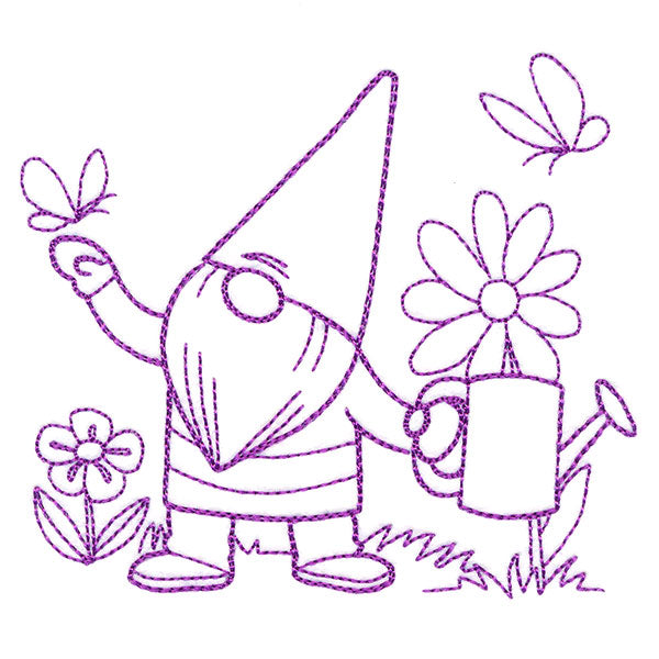 Gnome Through the Seasons - June